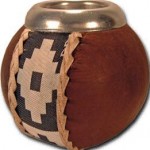 mate calabacin forrado