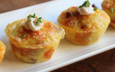 Rellenos cremosos para preparar mini quiches